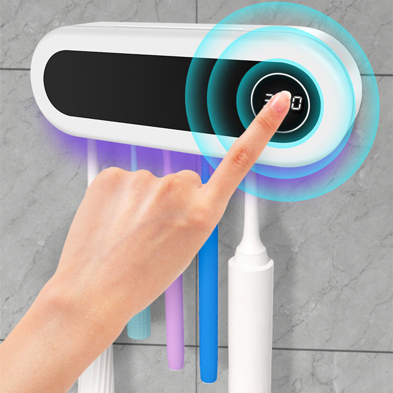 Protect Your Family’s Smile – UV Smart Toothbrush Sterilizer & Wall-Mounted Dispenser