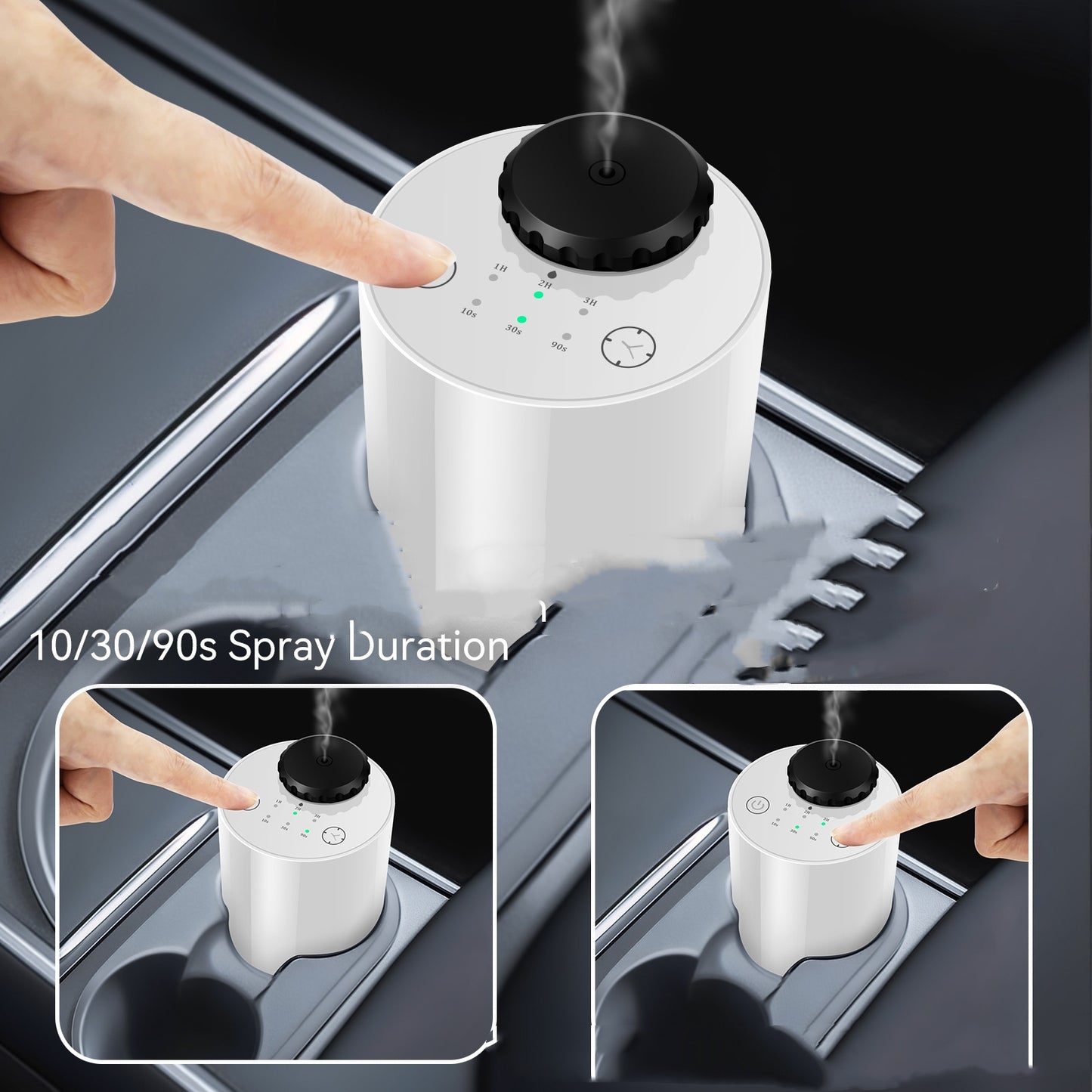 Waterless Cold Mist Aroma Diffuser – Pure Essential Oil Home Fragrance