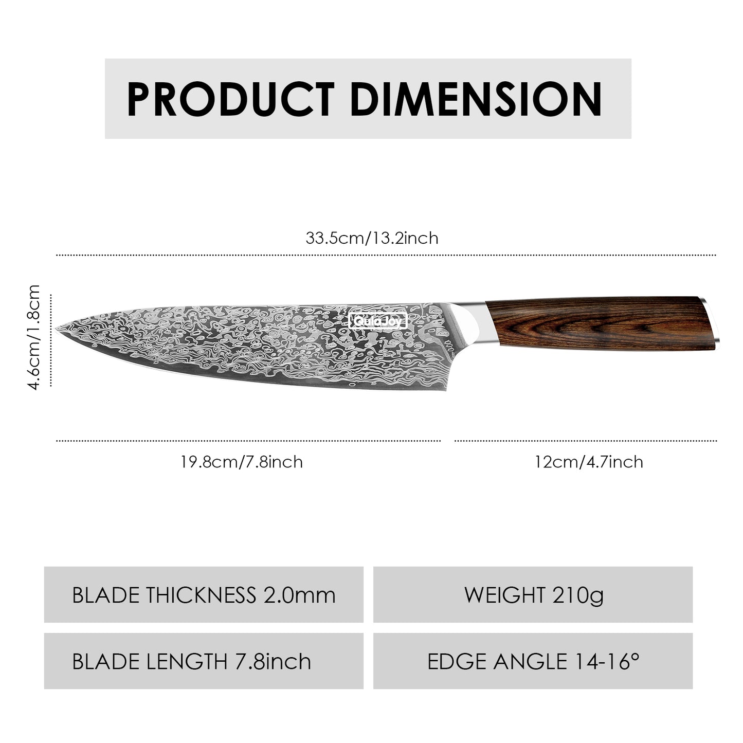 Qulajoy Japanese Chef Knife