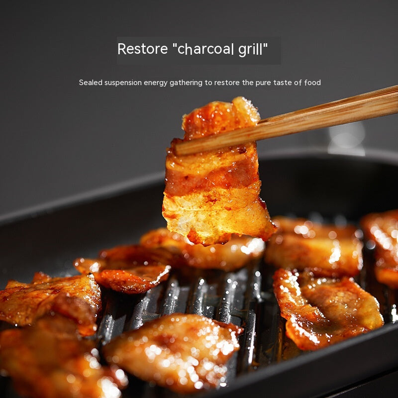 Smoke-Free Mini Electric BBQ Grill