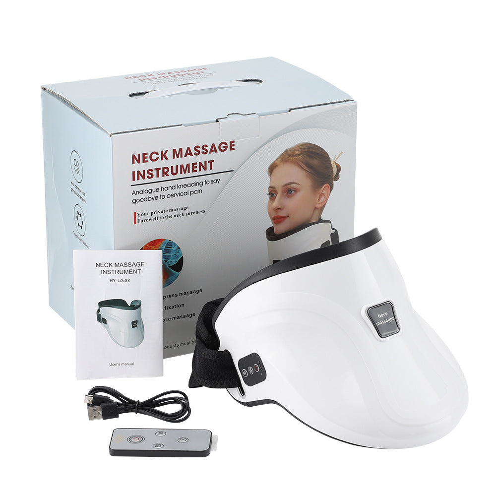 Electric Heated Neck Massager with Air Compression