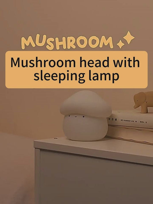 UNew Mushroom Small Night Lamp